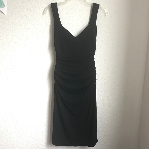 Laundry by Shelli Segal Dresses & Skirts - Laundry by Shelli Segal black scrunched dress 6